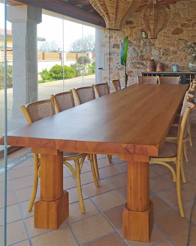 Trabajos en exterior con madera por encargo en Ferrol